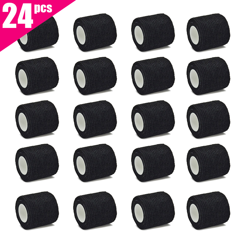 Medical Tape - 6pcs/12pcs/24pcs 5cm * 4.5m black gauze