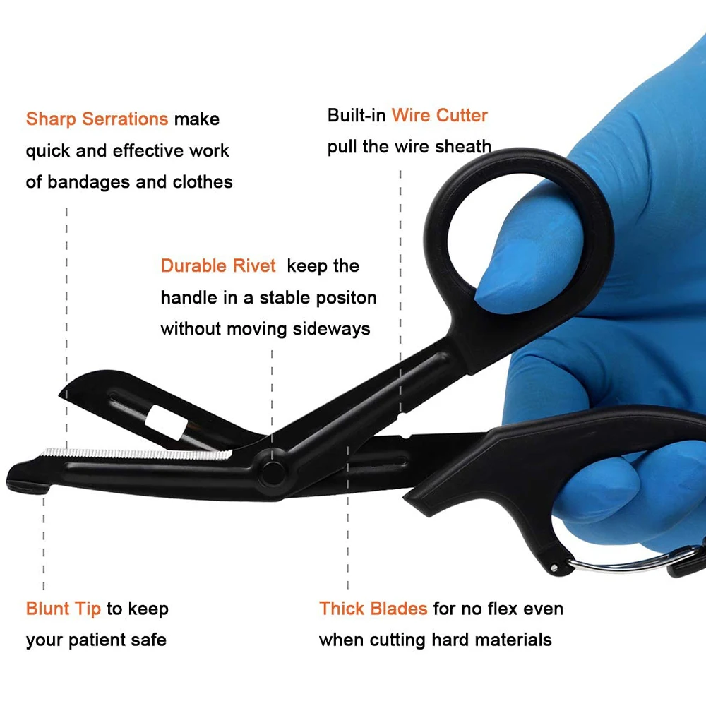 Medical Scissors - Emergency First Aid Scissors-Multipurpose Trauma Shears