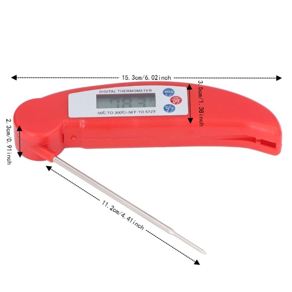 ABS Stainless Steel Digital Fo - Thermometer Digital recension och pris