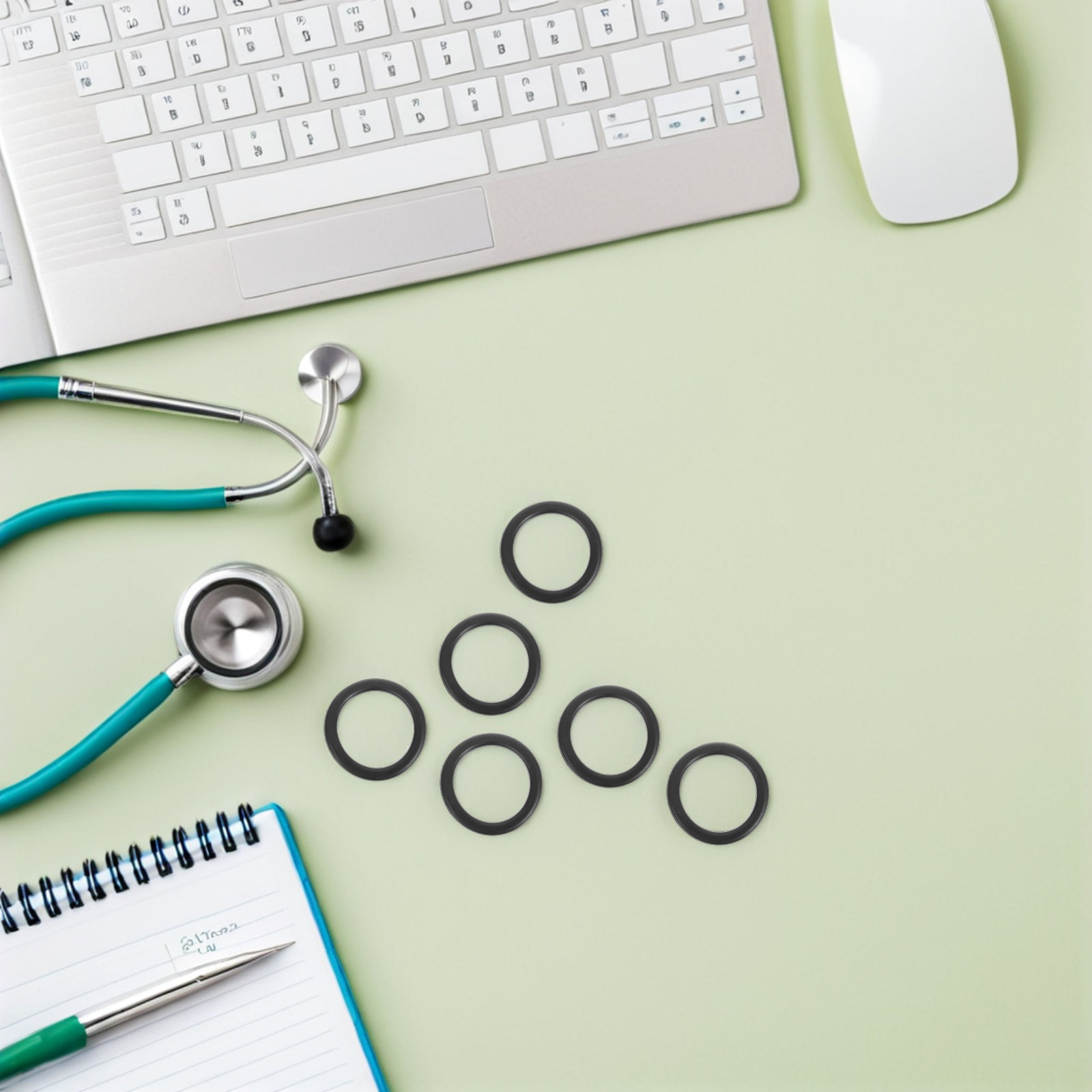 10Pcs Stethoscope Diaphragm Re - Stethoscope recension och pris