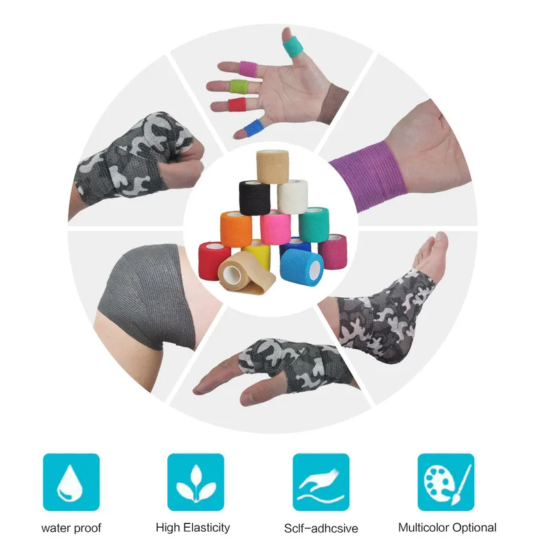 1/6/20PCS White Gauze Medical  - Medical Tape recension och pris