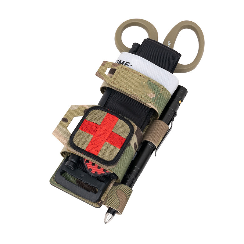 Tactical Molle Tourniquet Pouc - Medical Scissors recension och pris