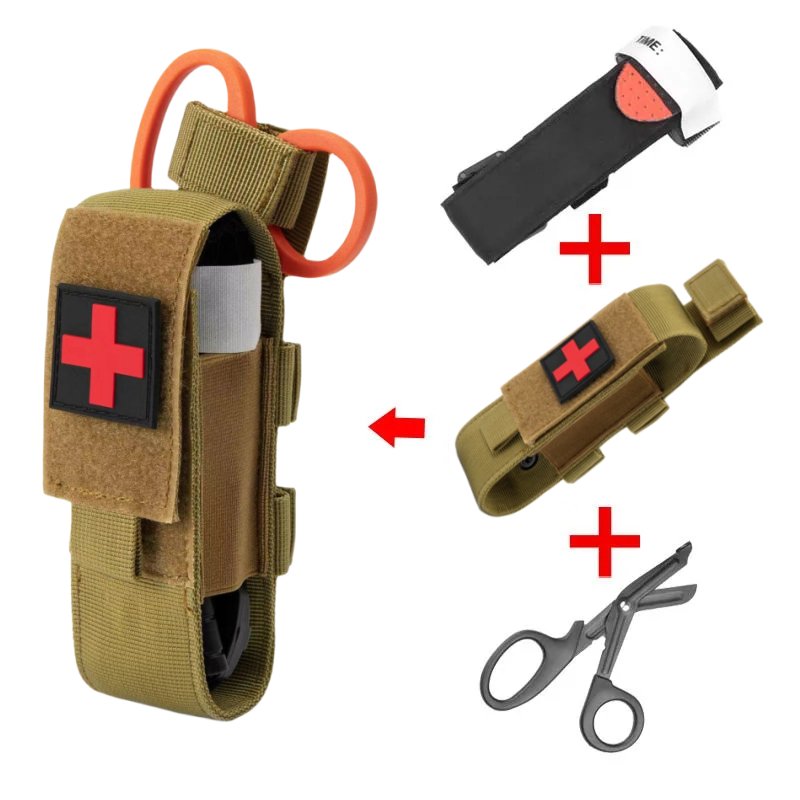 Outdoor First Aid Kit Tourniqu - Medical Scissors recension och pris