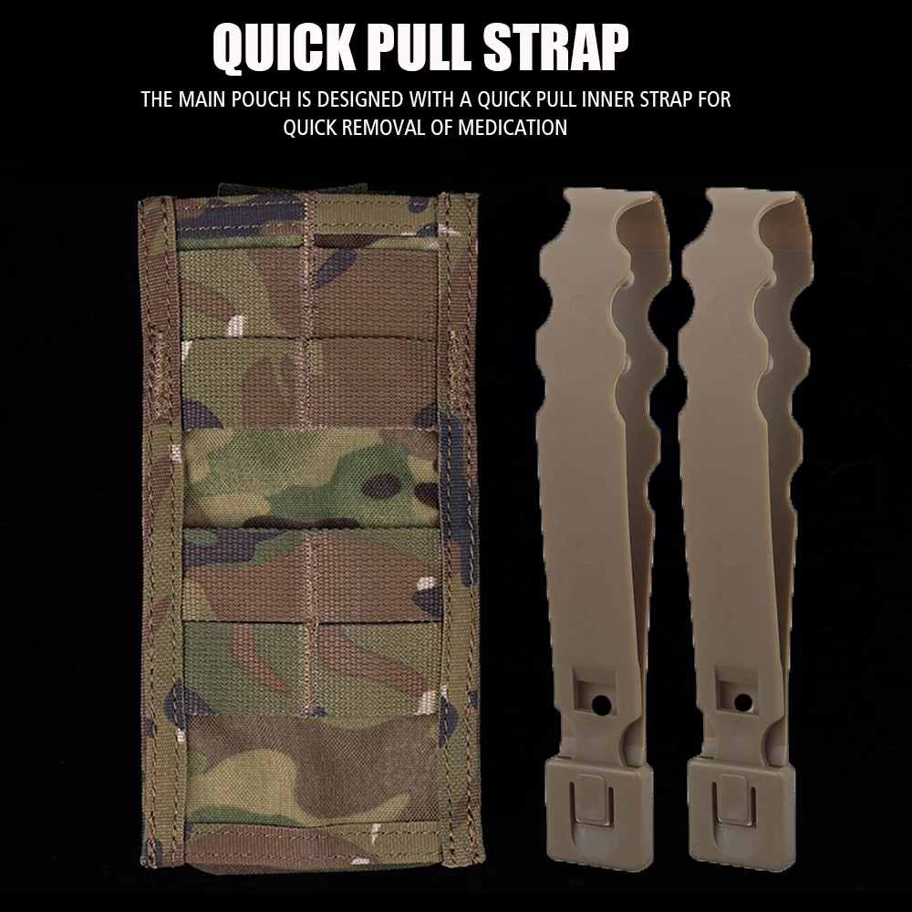 Tactical IFAK First Aid Kit EM - Medical Scissors recension och pris